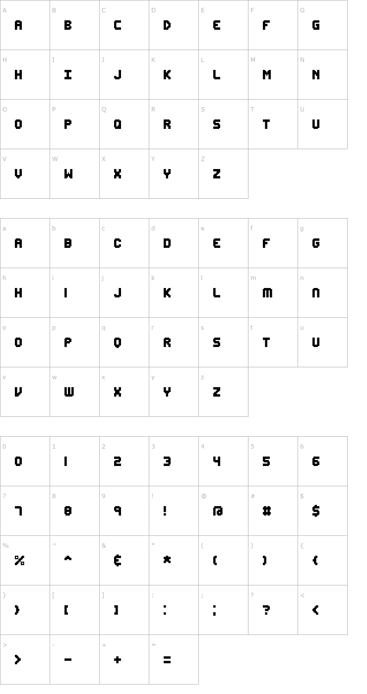 Character Map Edit Undo Font