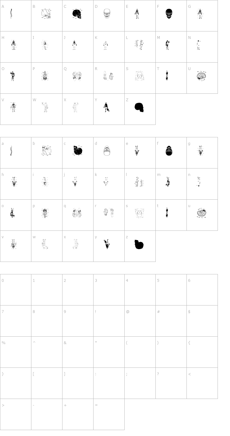 Character Map Tax Taxation Font