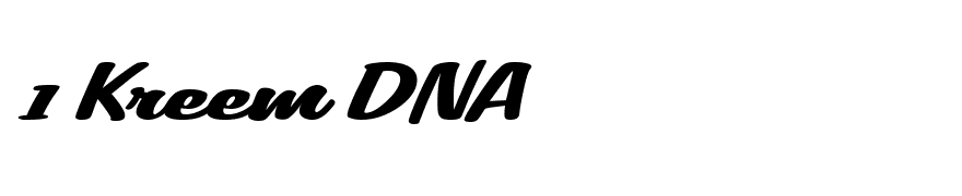 1 Kreem DNA