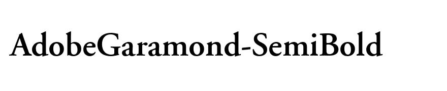 AdobeGaramond-SemiBold