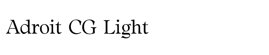 Adroit CG Light