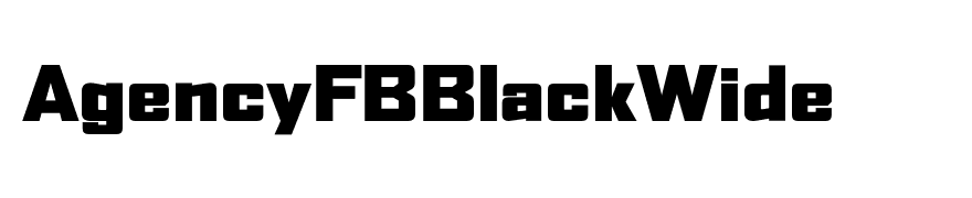 AgencyFBBlackWide