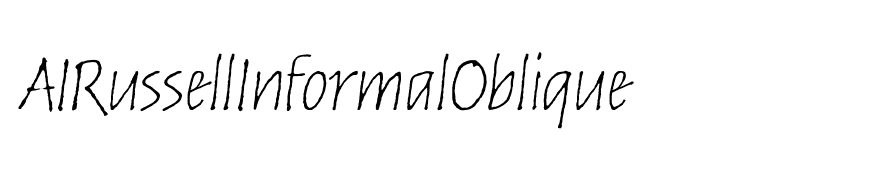 AIRussellInformalOblique