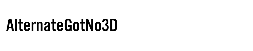 AlternateGotNo3D