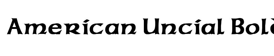 American Uncial Bold