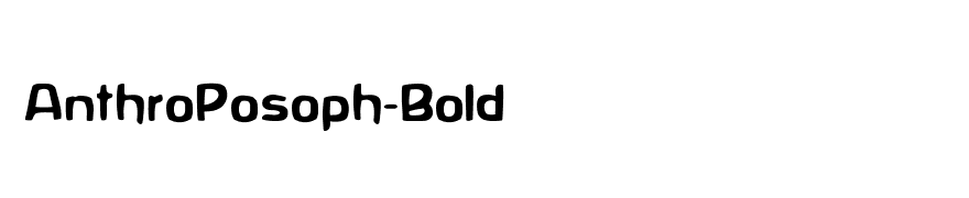 AnthroPosoph-Bold