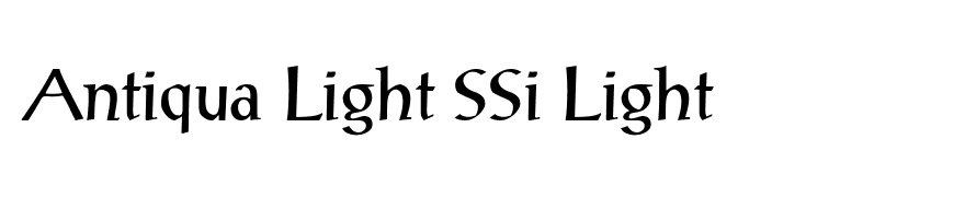 Antiqua Light SSi Light