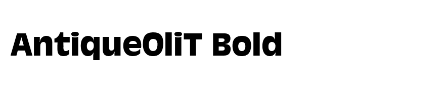 AntiqueOliT Bold