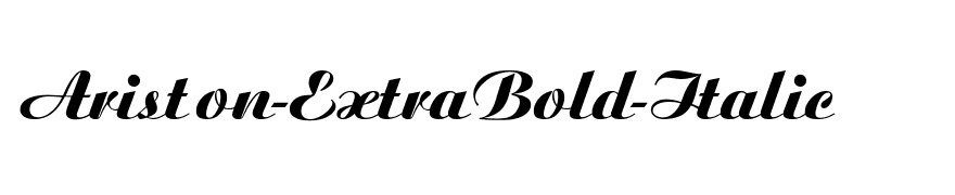 Ariston-ExtraBold-Italic