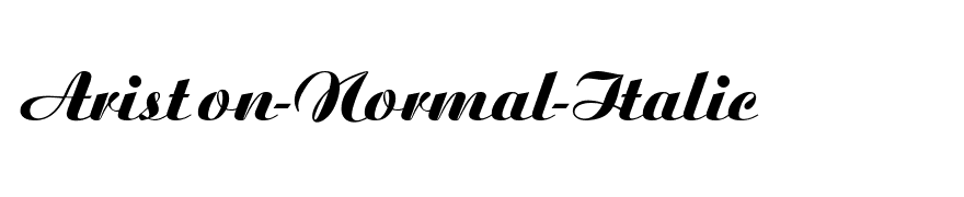 Ariston-Normal-Italic