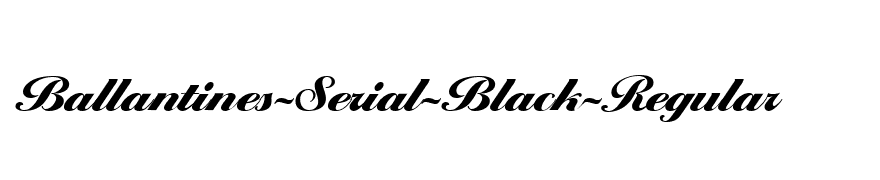 Ballantines-Serial-Black-Regular