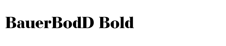 BauerBodD Bold