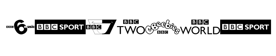 BBC TV Channel Logos