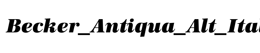 Becker_Antiqua_Alt_Italic