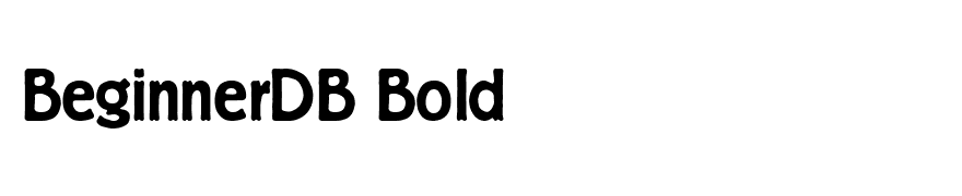 BeginnerDB Bold