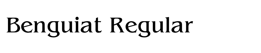 Benguiat Regular