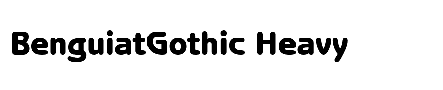 BenguiatGothic Heavy