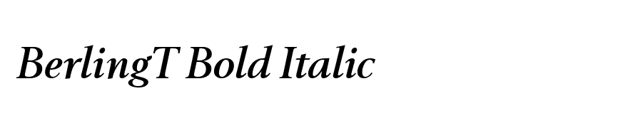 BerlingT Bold Italic