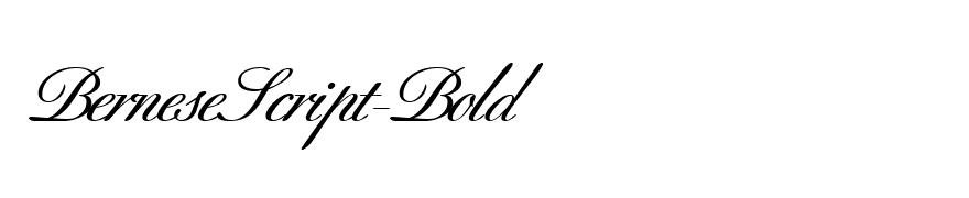 BerneseScript-Bold