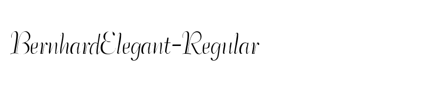 BernhardElegant-Regular