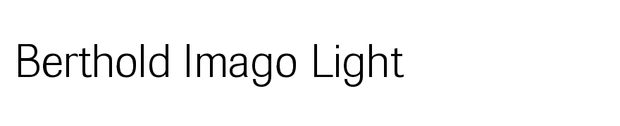 Berthold Imago Light