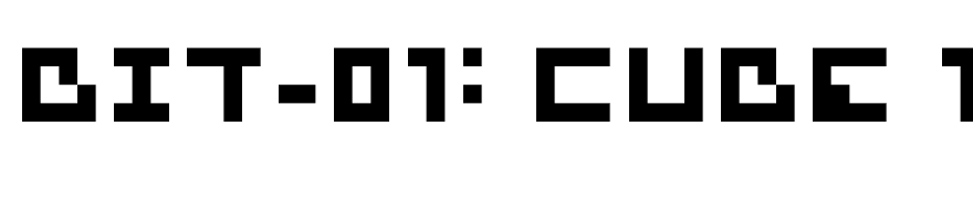 Bit-01: Cube 16 Remix