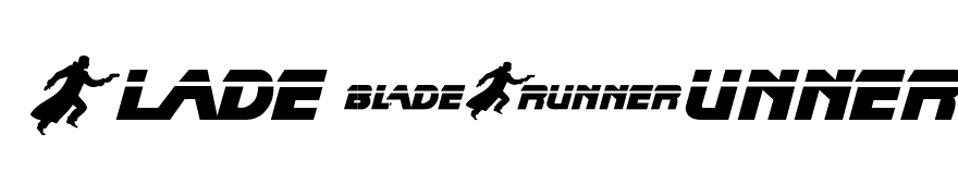 Blade Runner Movie Font 2