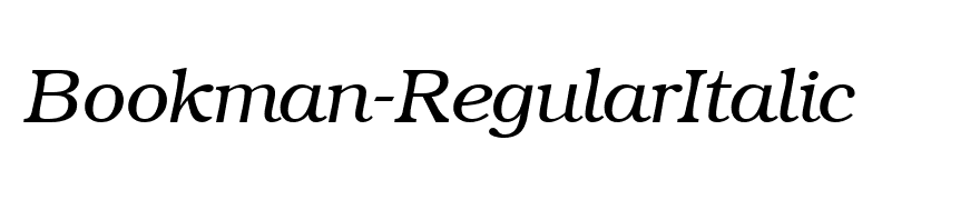 Bookman-RegularItalic