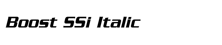 Boost SSi Italic