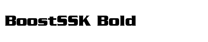 BoostSSK Bold