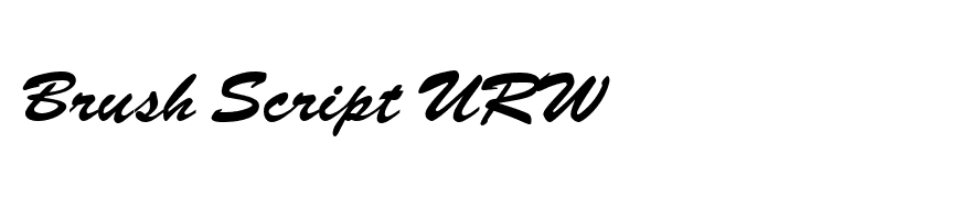 Brush Script URW