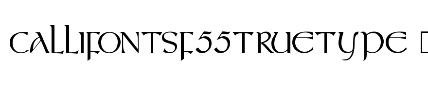 CallifontsF55TrueType Regular