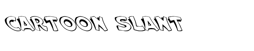 Cartoon Slant 1