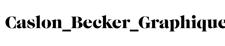 Caslon_Becker_Graphique