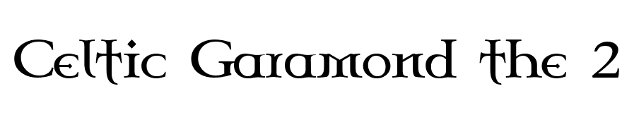 Celtic Garamond the 2nd