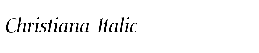 Christiana-Italic