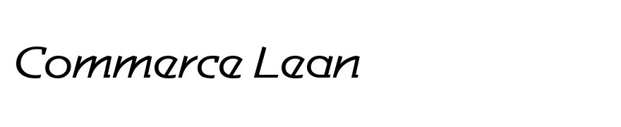 Commerce Lean