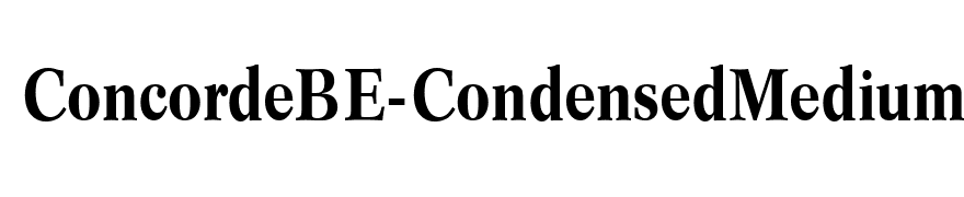 ConcordeBE-CondensedMedium