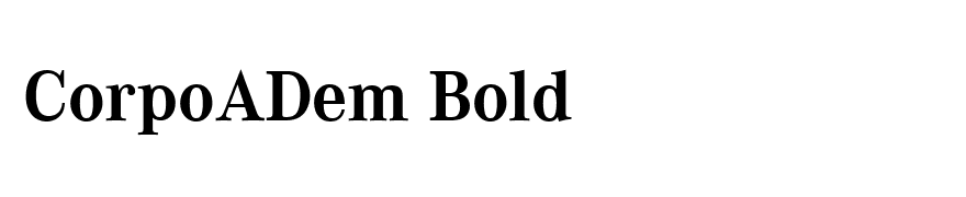 CorpoADem Bold