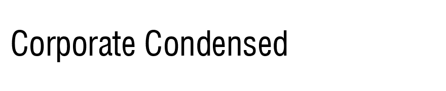 Corporate Condensed