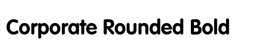 Corporate Rounded Bold