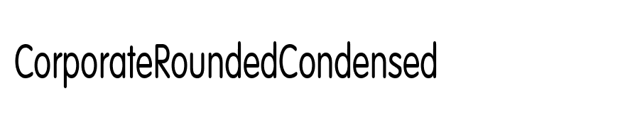 CorporateRoundedCondensed