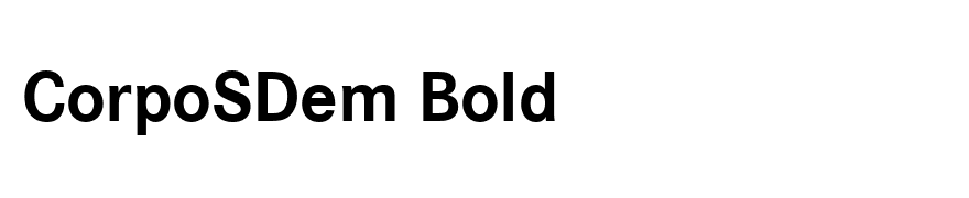 CorpoSDem Bold