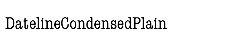 DatelineCondensedPlain