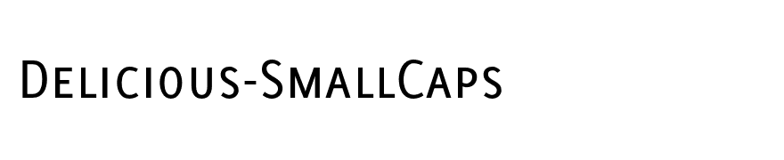 Delicious-SmallCaps