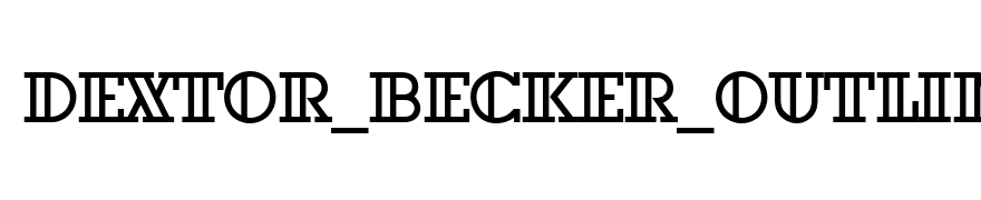 Dextor_Becker_Outline