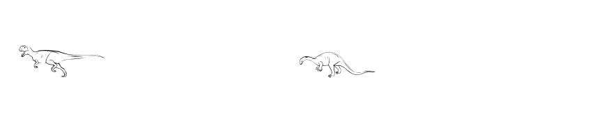 Dinosaur Outline