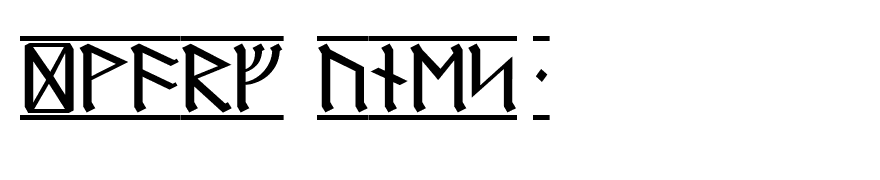 Dwarf Runes 1