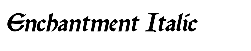 Enchantment Italic