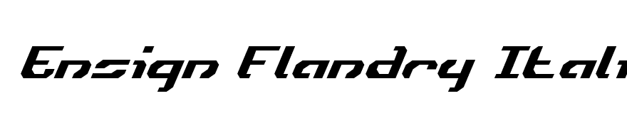 Ensign Flandry Italic